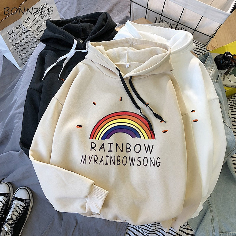 Rainbow Hoodie for Women