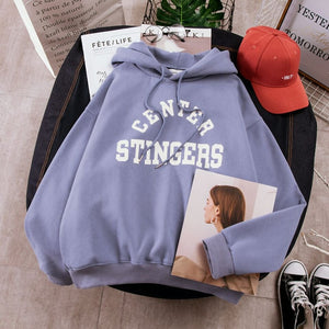 Purple Center Stintgers Hoodie for Women