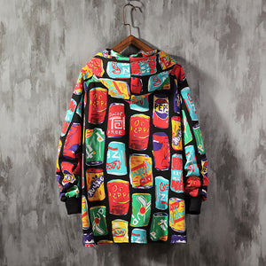Multicolor Men Hoodies