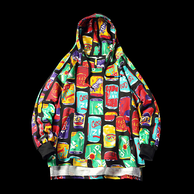 Multicolor Men Hoodies