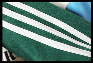 Green&White Men Hoodies