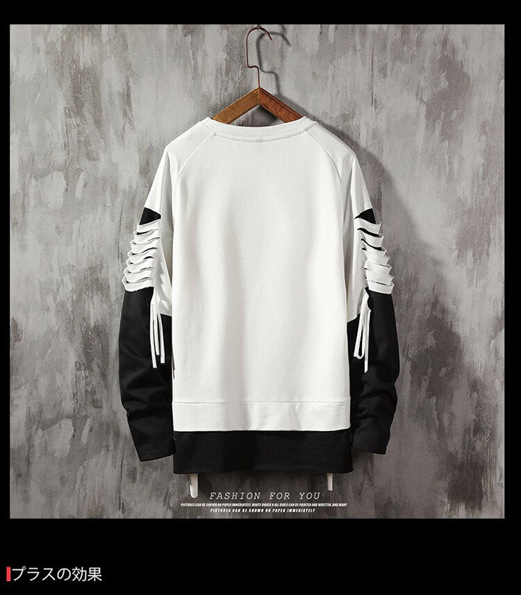 Black&White Men Hoodies