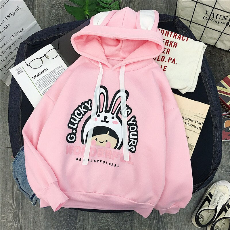 Rabbit Hoodie for Women